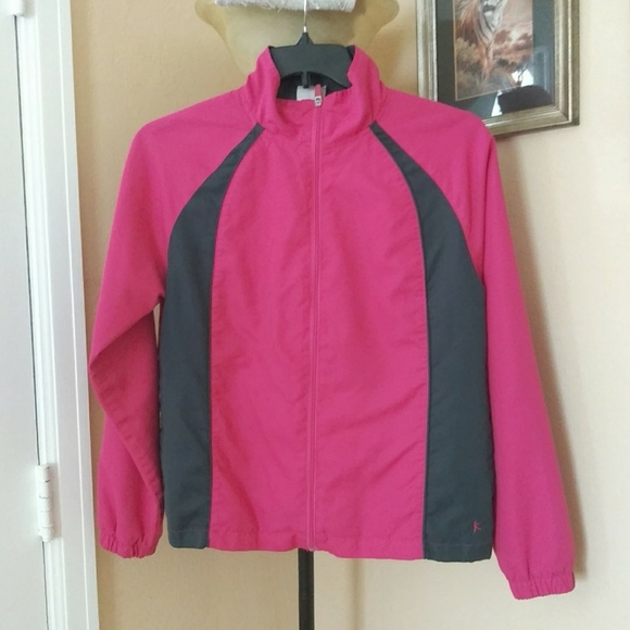 DANSKIN Now Pink Lined Windbreaker Jacket - Picture 1 of 7